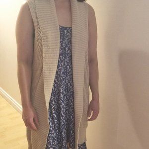 GAP Open arm and front one piece poncho sweater